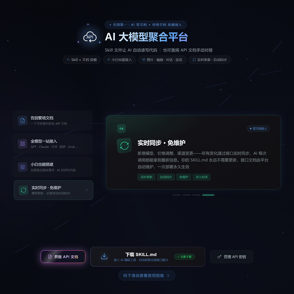 菁选灵创多模型协作与API网络